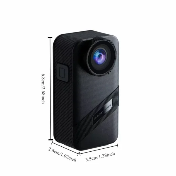 360 waterproof and anti-shake thumb digital action camera high definition motorcycle helmet recorder field travel dv camera - Image 2