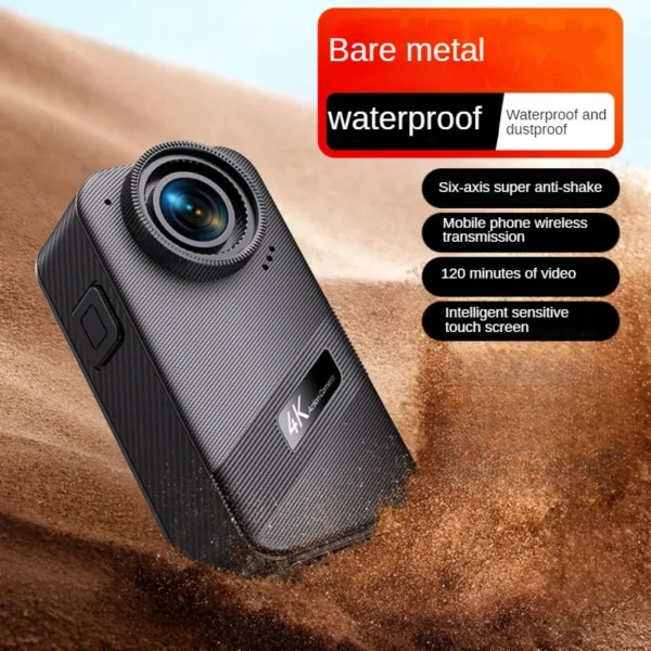 360 waterproof and anti-shake thumb digital action camera high definition motorcycle helmet recorder field travel dv camera - Image 4